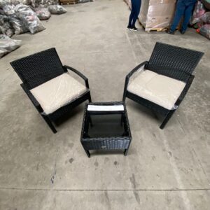 Set de Terraza en Rattan Sintético