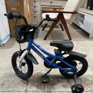 Bicicleta Infantil ProRider para Niños con Rueditas de Entrenamiento, Canasta Frontal