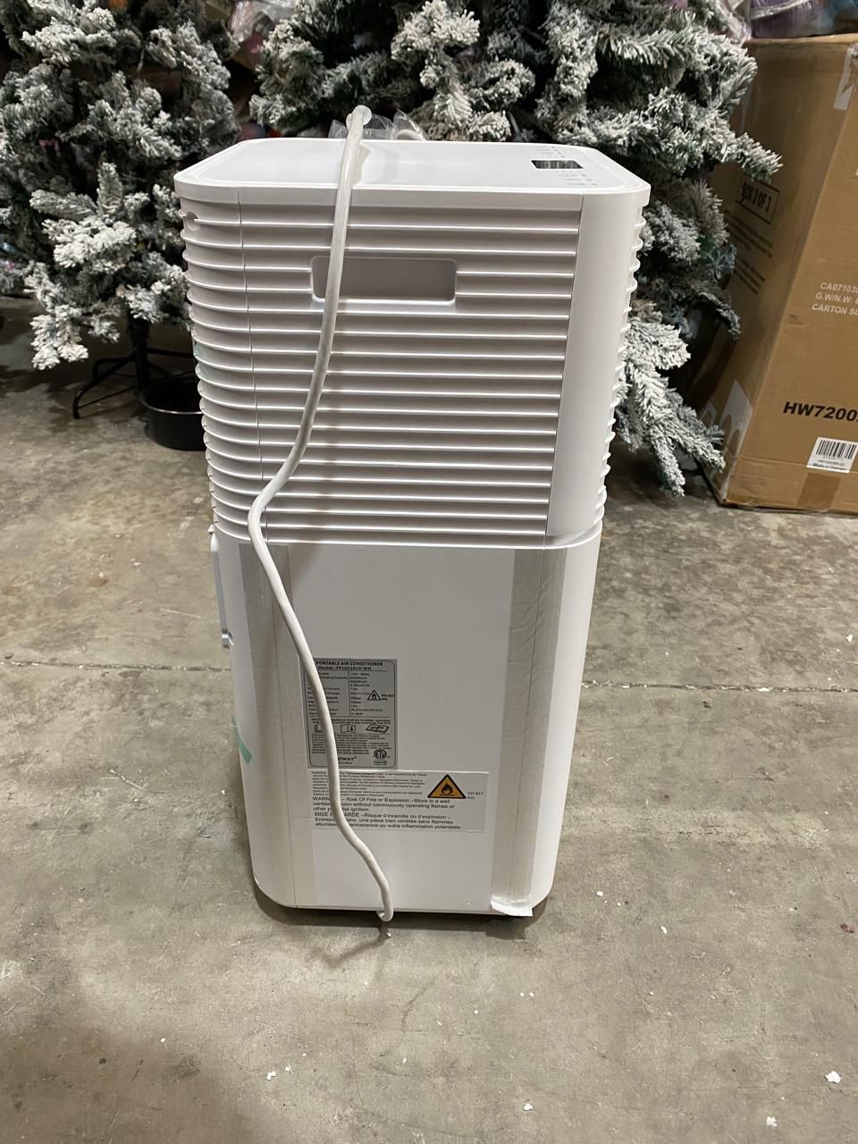 Aire Acondicionado Portátil COSTWAY con Panel Digital, Modo Frío, Ventilación y Deshumidificación - Imagen 3